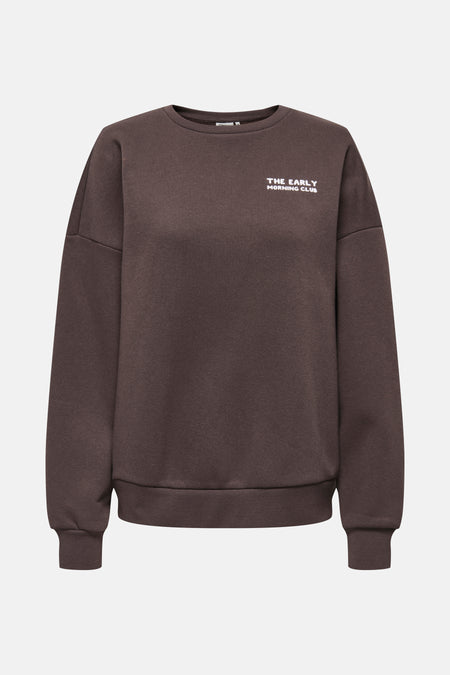 ONLZENJA L/S BOXY FLOCK PRINT CS SWT