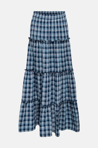 Lange rok - blauw