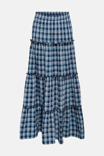 Lange rok - blauw