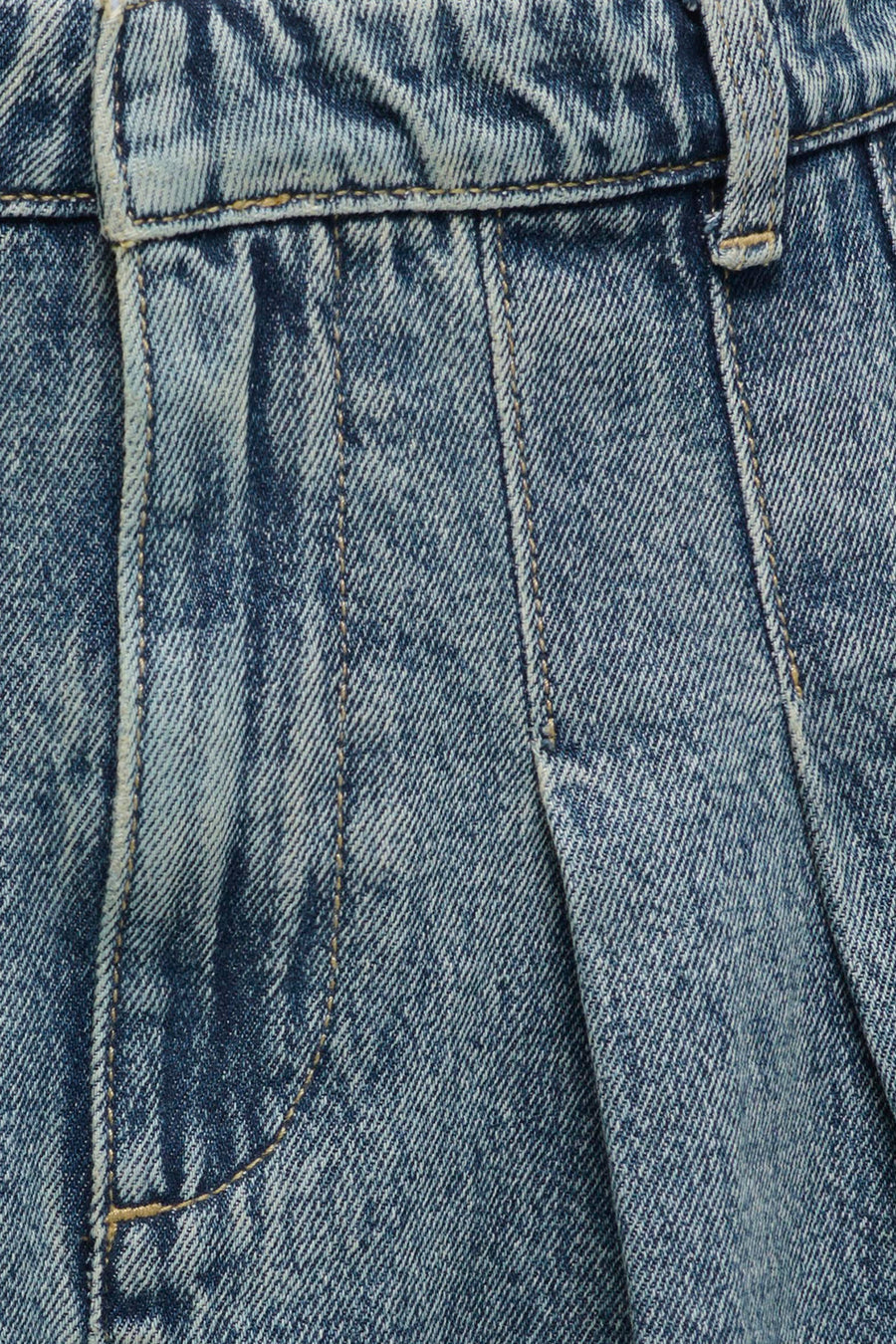 ONLRHODA PLEATED DNM SKIRT CRO