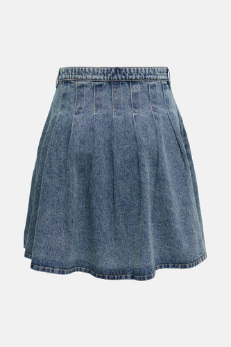 ONLRHODA PLEATED DNM SKIRT CRO