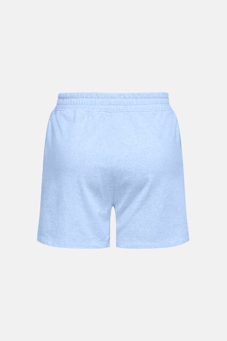 Blauwe short van JDY, effen design met een elastische tailleband.
