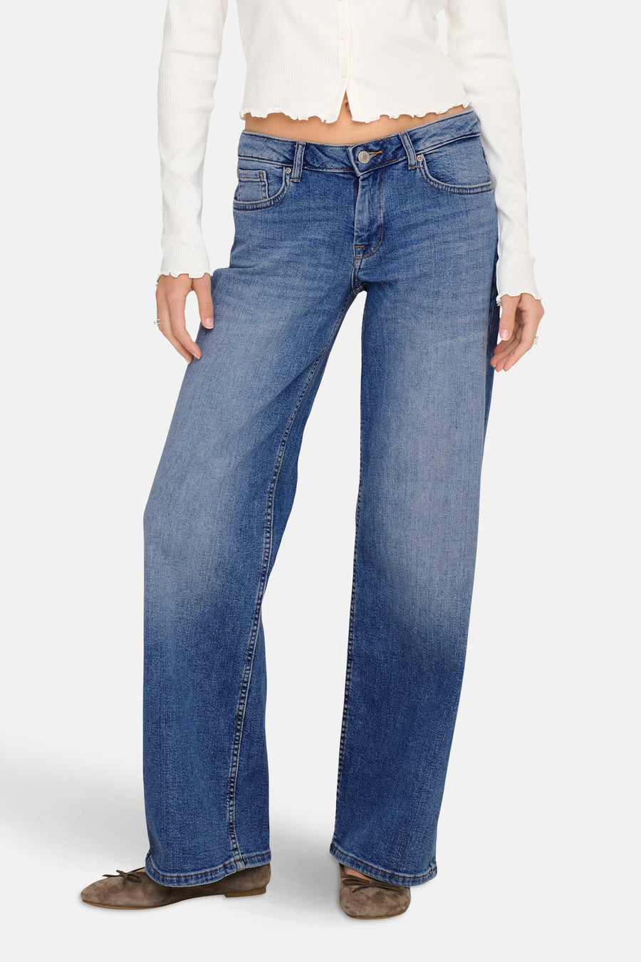 JUDY - mid blue denim - ONLY®