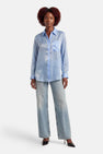 Hemd met lange mouwen - blauw
