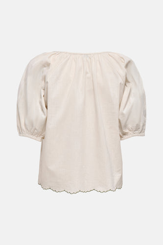 T-shirt met korte mouwen - ecru