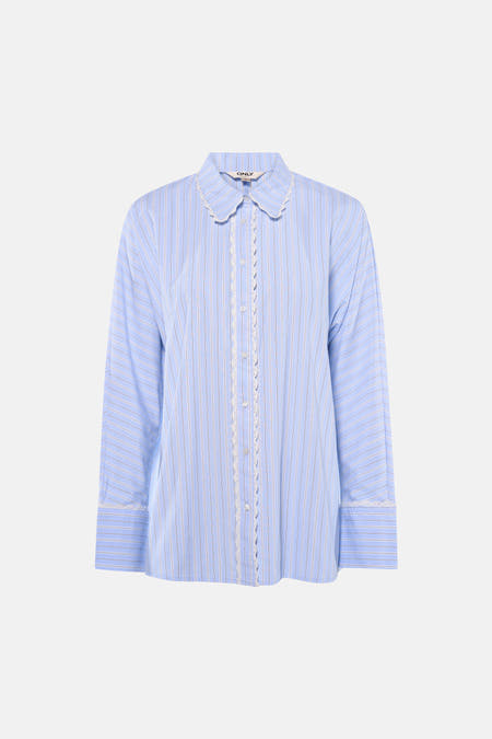 Chemise à manches longues - bleu