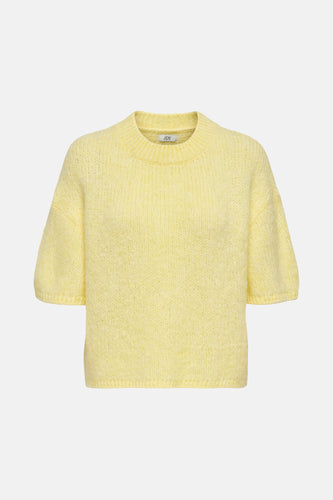 Pull met ronde hals - geel - JDY
