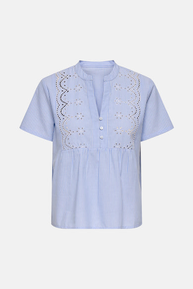 Blouse (korte mouwen) Blauw - ONLY®