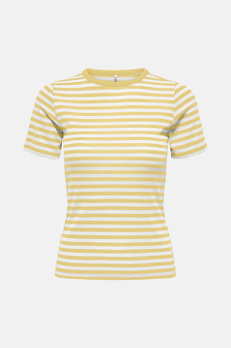 ONLELLI S/S RIB TOP CS JRS - ONLY®