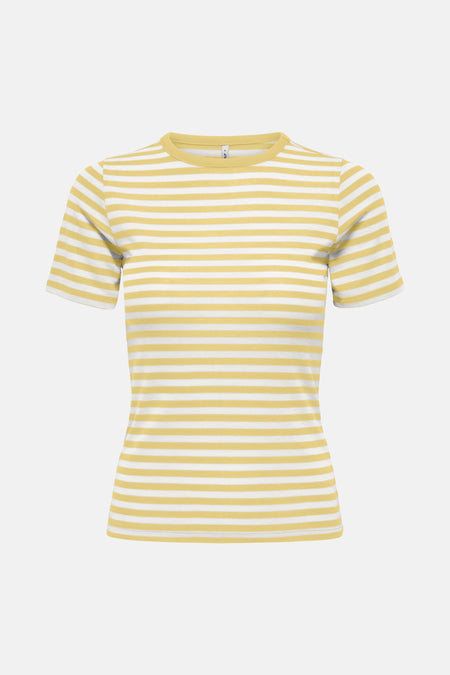 ONLELLI S/S RIB TOP CS JRS