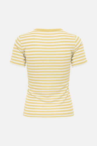 T-shirt met korte mouwen - geel
