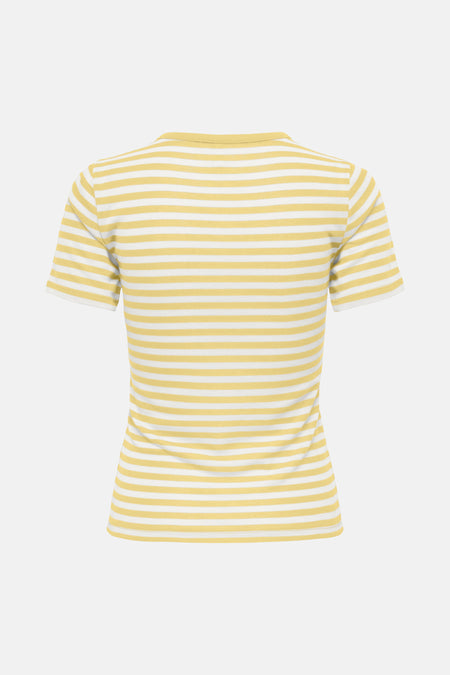 ONLELLI S/S RIB TOP CS JRS