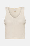 Top (zonder mouwen) Ecru - ONLY®