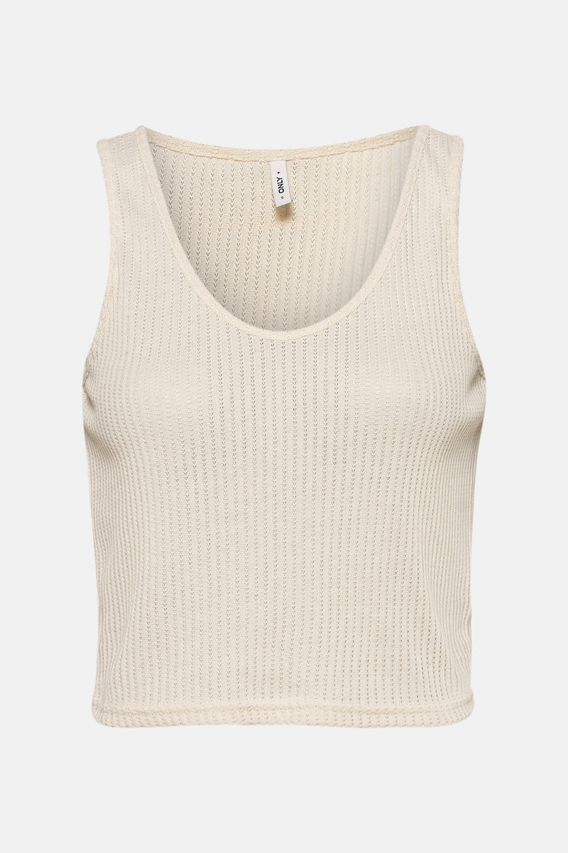 Top (zonder mouwen) Ecru - ONLY®