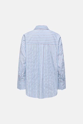 Hemd met lange mouwen - blauw