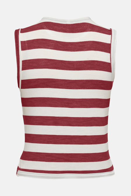 Top (zonder mouwen) Rood - ONLY®