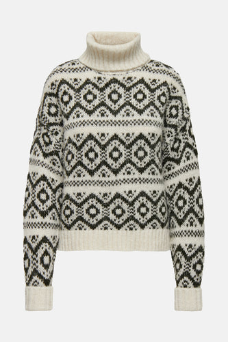 Trui met rolkraag multicolor - ONLY®