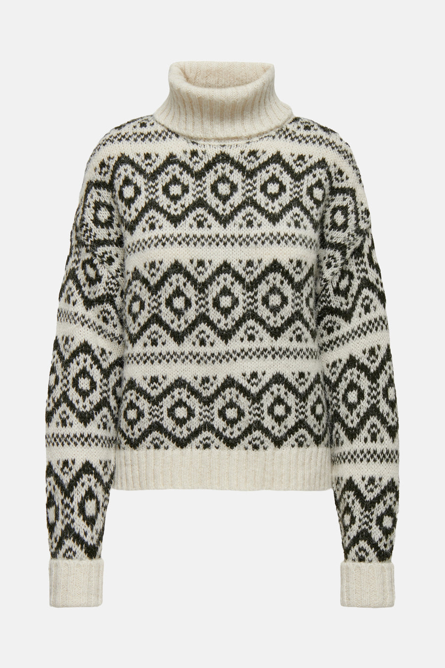 Trui met rolkraag multicolor - ONLY®