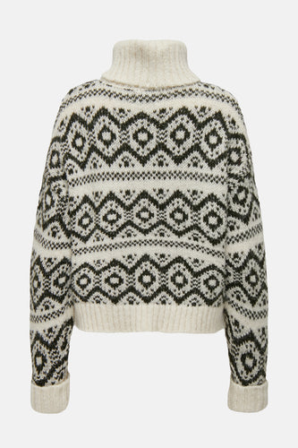 Trui met rolkraag multicolor - ONLY®