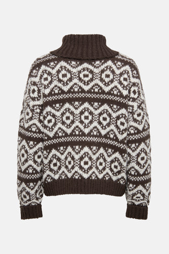 Trui met rolkraag multicolor - ONLY®