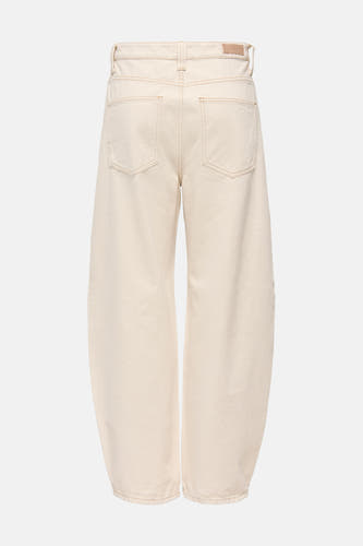 Jeans coupe spéciale en denim écru de ONLY®, vue de dos avec poches et coutures.