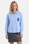 Hemd met lange mouwen - blauw