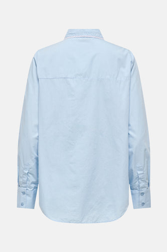 Hemd met lange mouwen - blauw