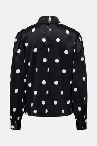 ONLLYDIA L/S SATIN BOW SHIRT WVN