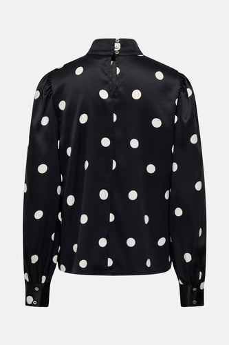 Blouse met lange mouwen - zwart
