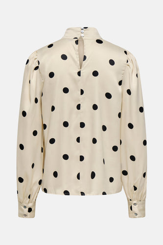 ONLLYDIA L/S SATIN BOW SHIRT WVN
