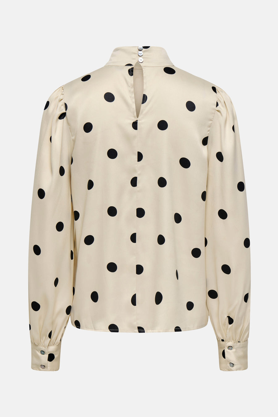 Blouse met lange mouwen - ecru