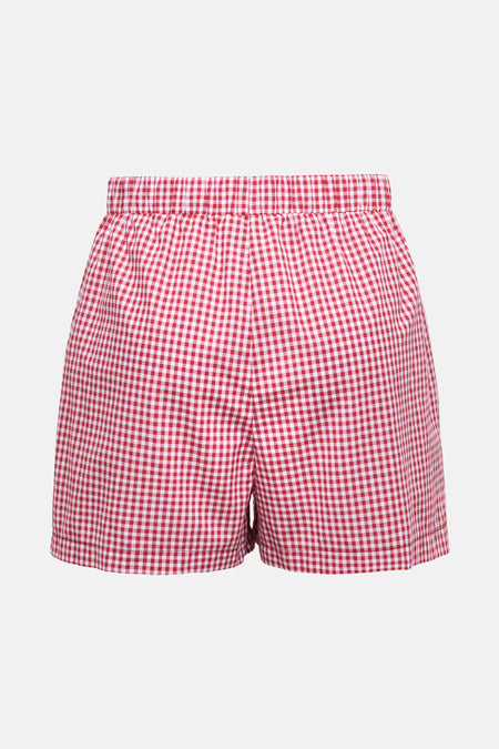 ONLMAYE CHECK SHORTS WVN EX