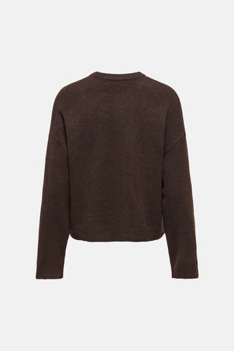 Pull col O brun - ONLY®