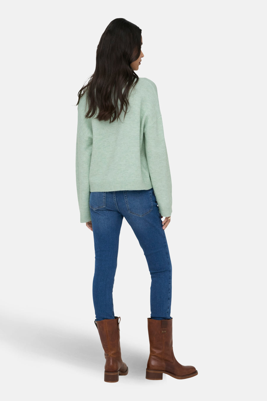 Trui met ronde hals groen - ONLY® - ONLY® - 3