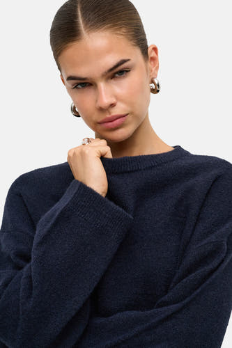 Pull col O bleu - ONLY®