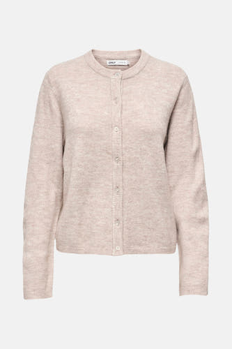 Gilet beige de ONLY avec fermeture à boutons.