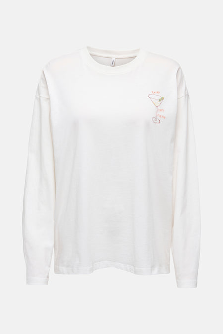 Top (lange mouwen) Wit - ONLY®