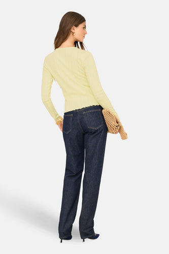 T-shirt met lange mouwen - geel - ONLY®