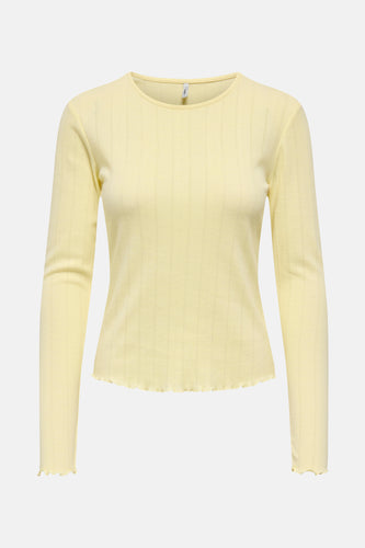 T-shirt met lange mouwen - geel - ONLY®