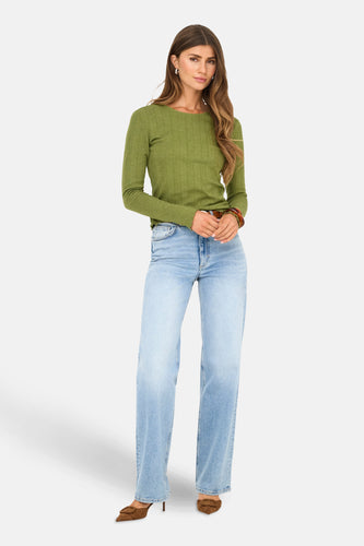 T-shirt met lange mouwen - groen - ONLY®