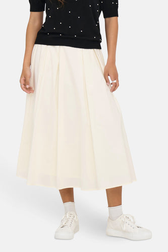 ONLMAILA LONG PLEAT SKIRT OX WVN - ONLY®