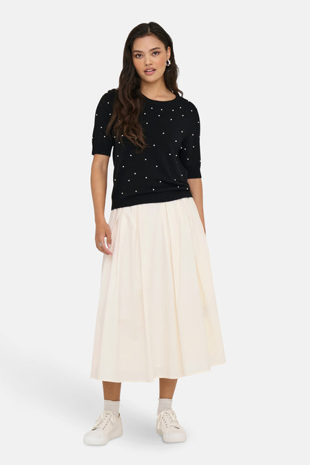 ONLMAILA LONG PLEAT SKIRT OX WVN