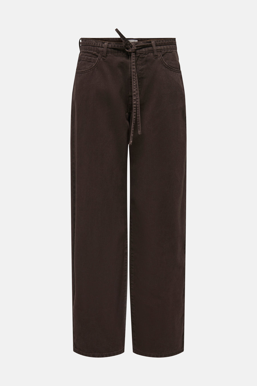 Colored jeans - Dark Brown Denim