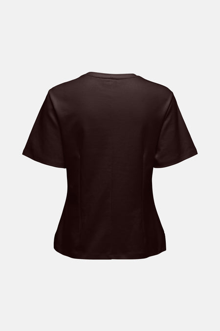 T-shirt met korte mouwen - bruin