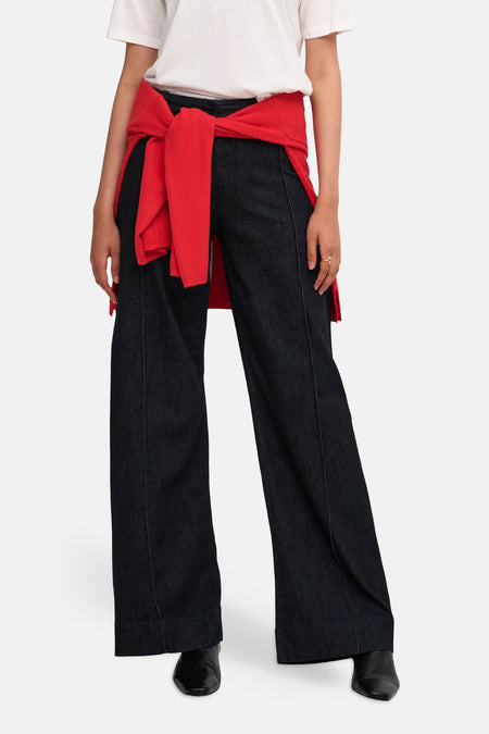 OLIVIA - dark blue denim