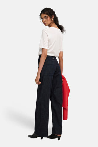 Jeans wide dark blue denim - ONLY®