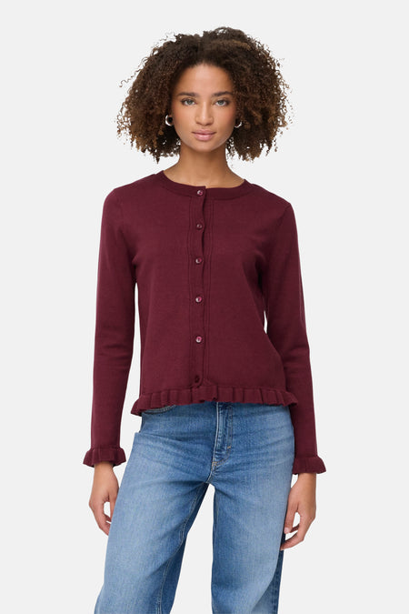 Cardigan - Bordeaux