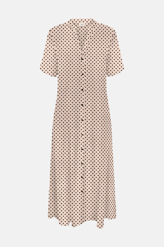 Kleedje met korte mouwen ecru JDY ZEB