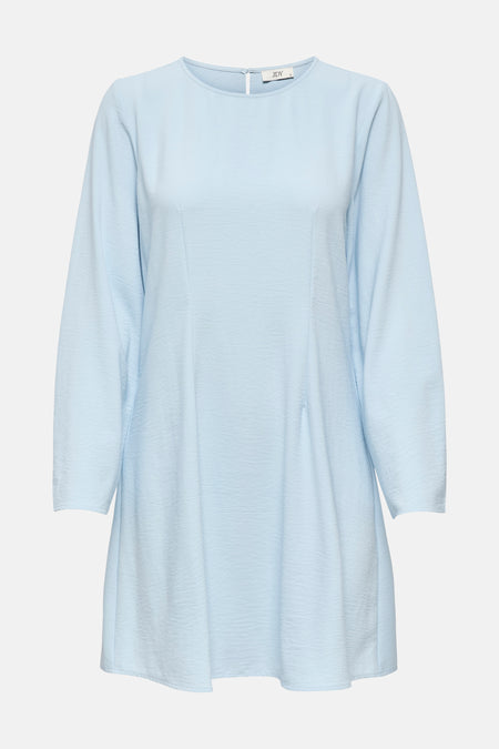 Kleedje met lange mouwen - blauw