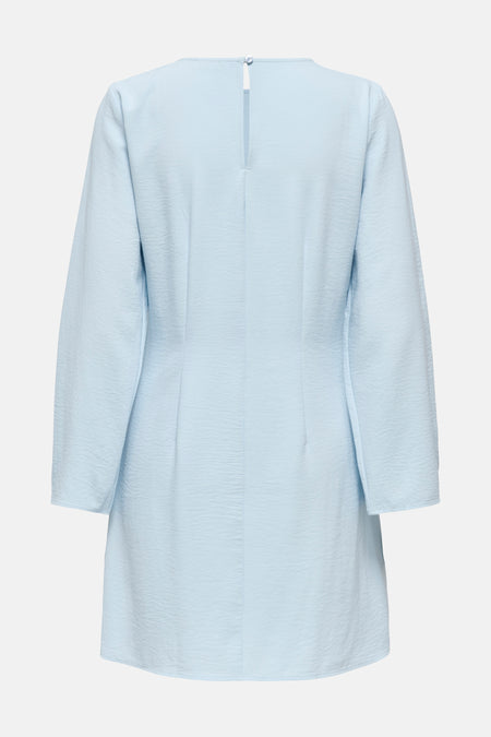 Kleedje met lange mouwen - blauw